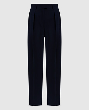 The Row Alfidis blue wool pants 8884W3033