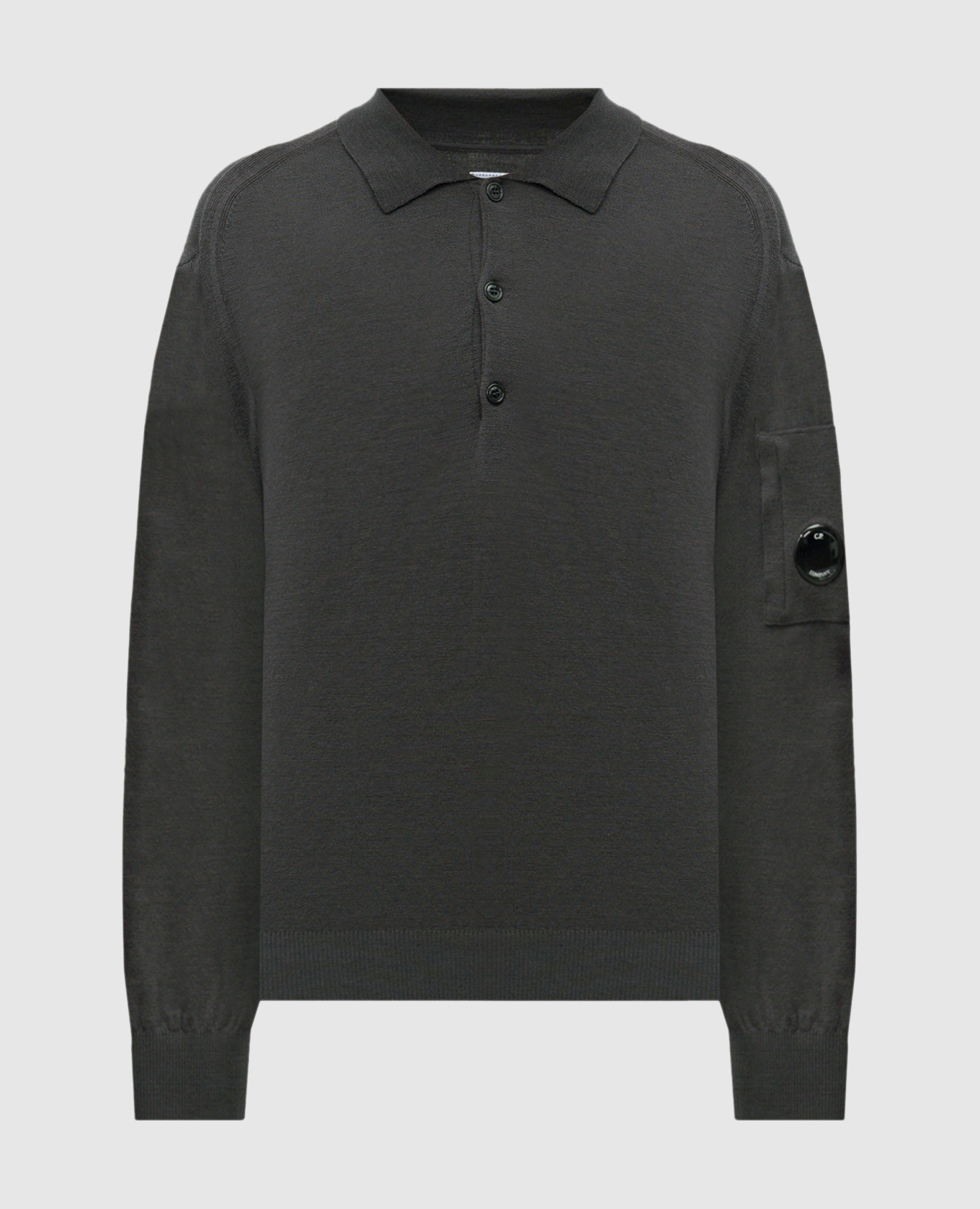 

Green polo with wool C.P. Company