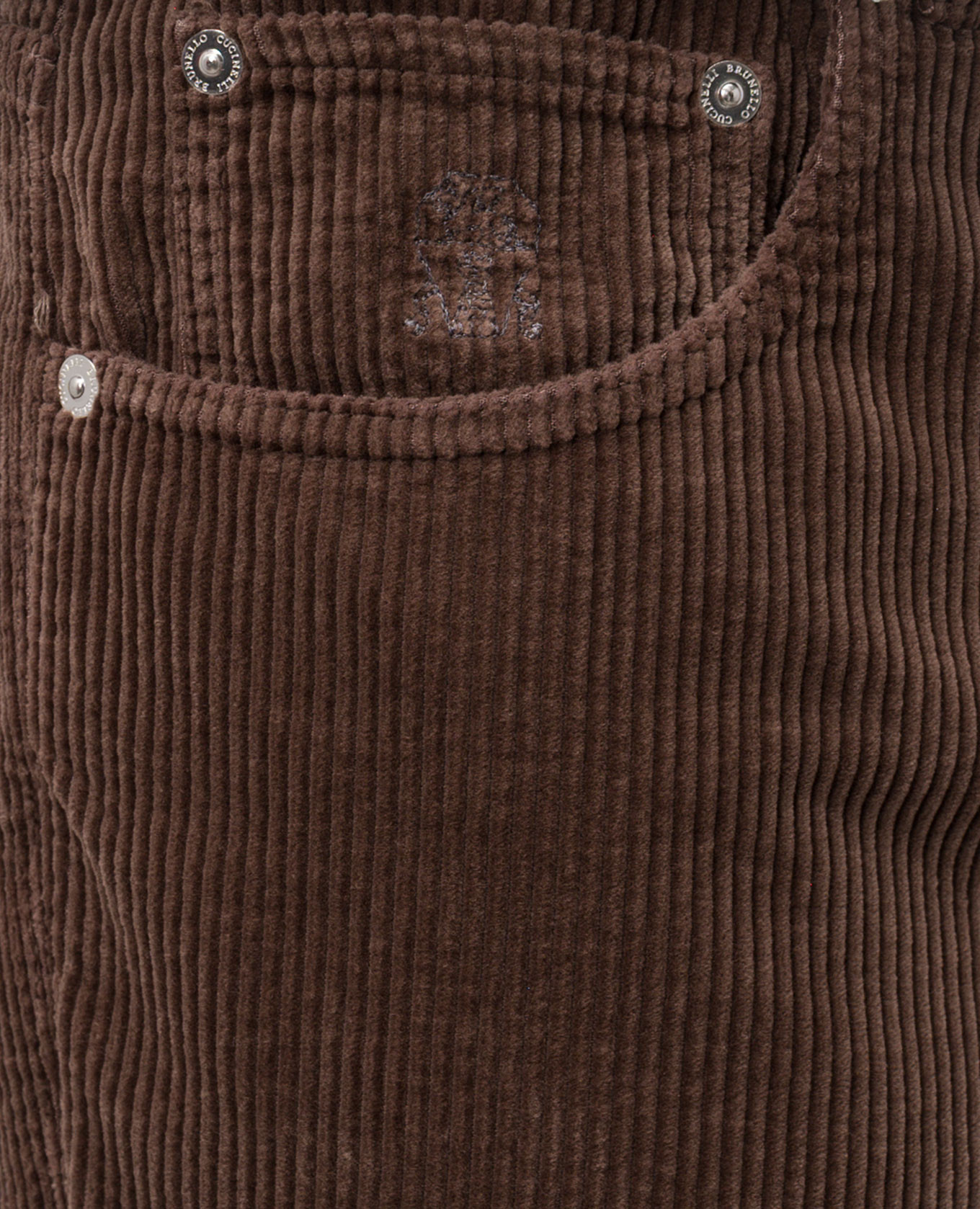 

Brown corduroy pants Brunello Cucinelli
