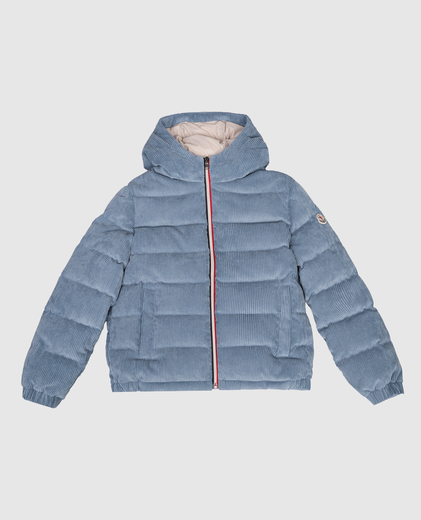 

Children's blue corduroy down jacket Puki Moncler ENFANT
