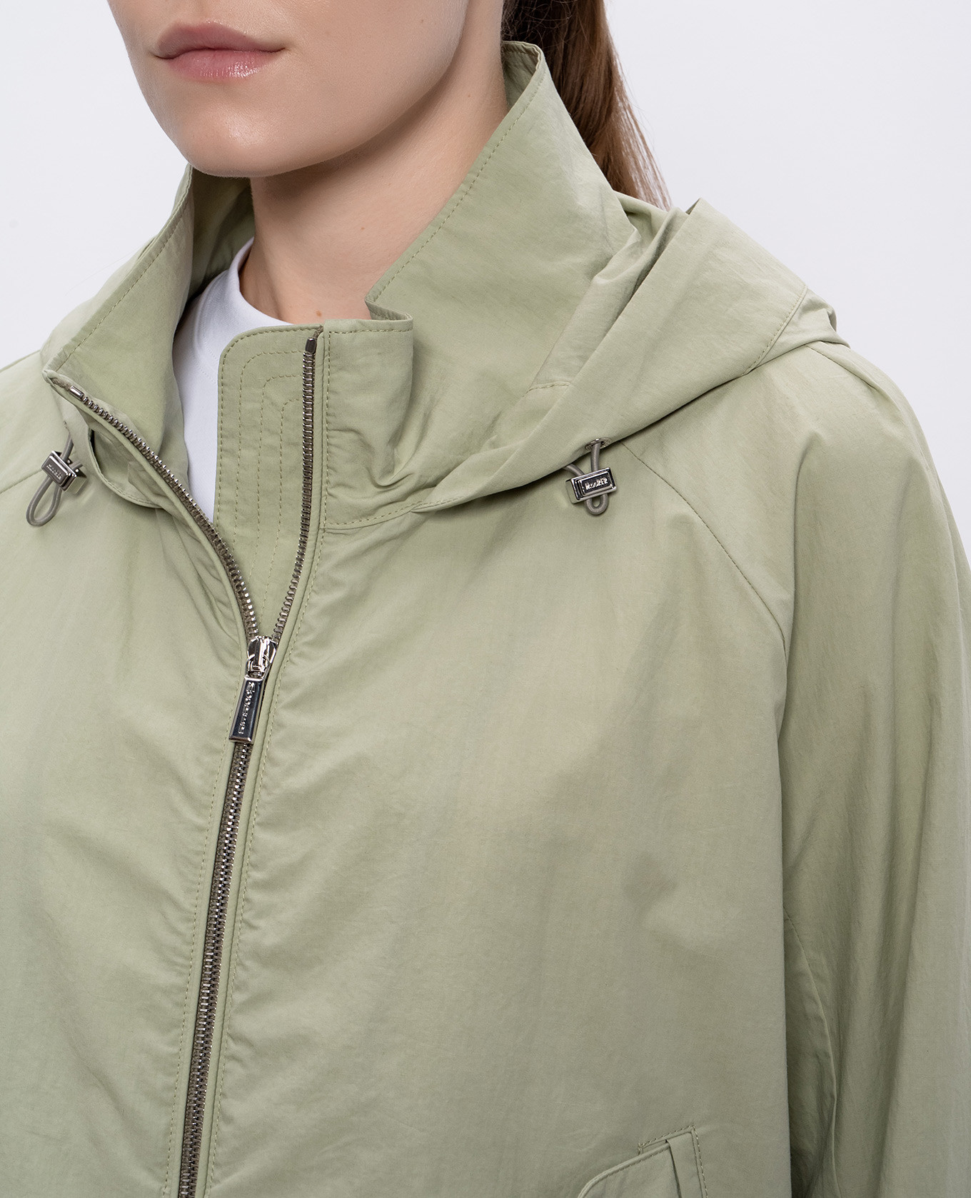 

RYA Green Windbreaker with Linen MooRER