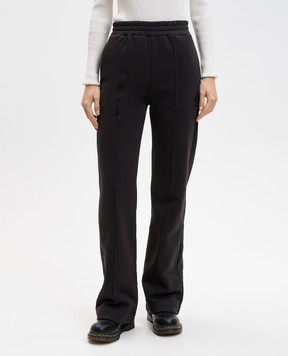 Dondup Black insulated track pants DP831KF0234DIT1