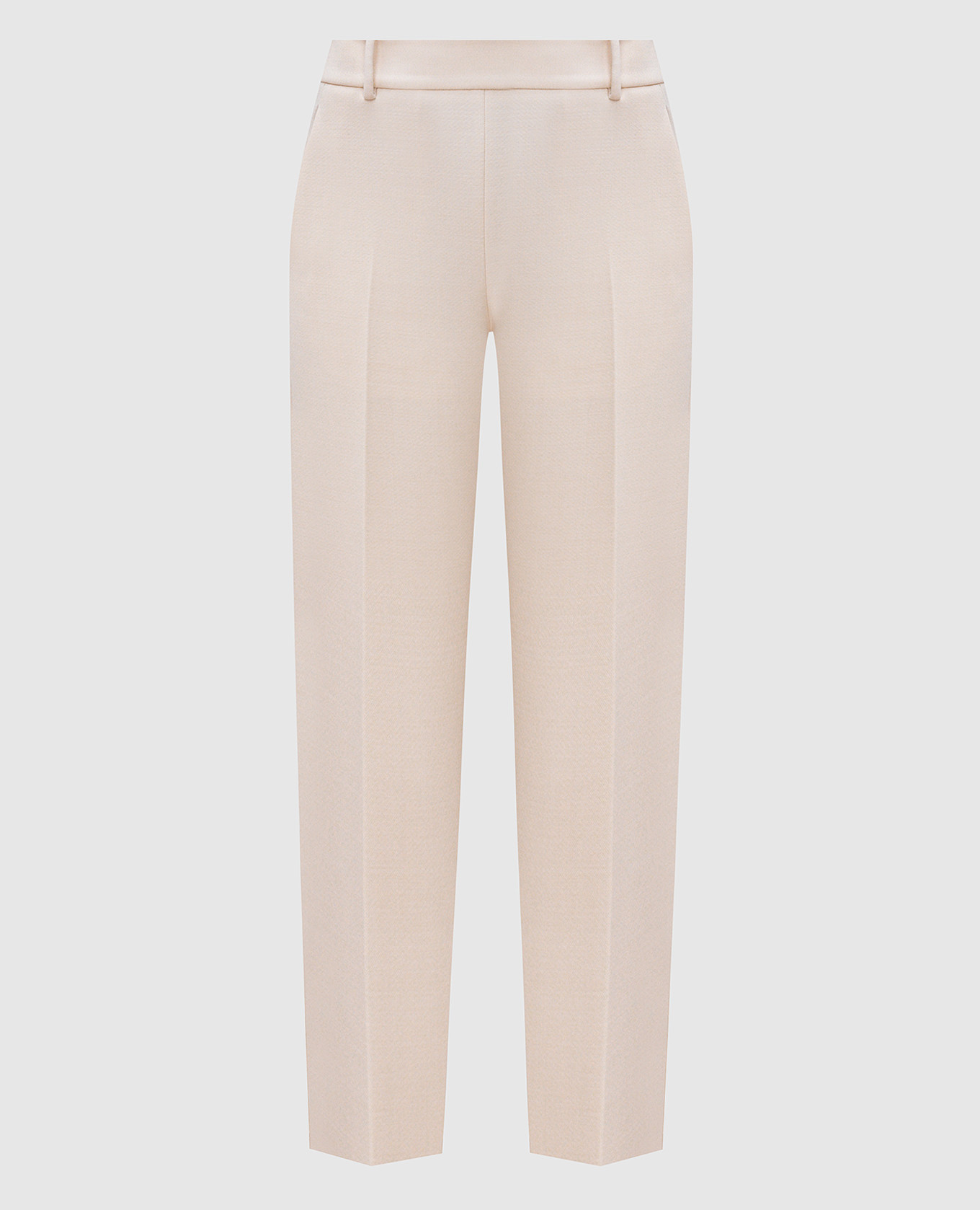 

Cambie white wool pants Khaite
