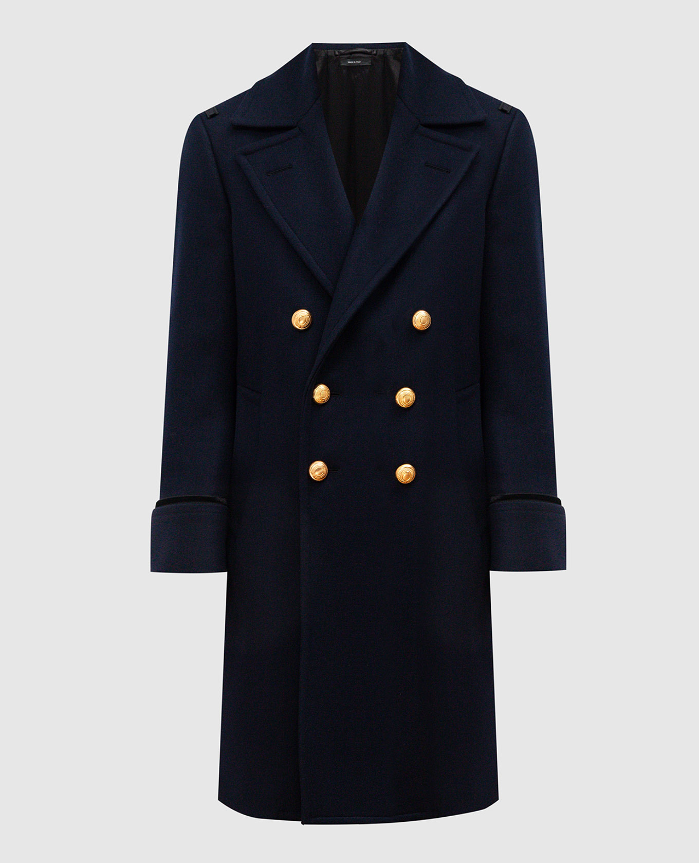 

Blue double-breasted coat made of wool Tom Ford