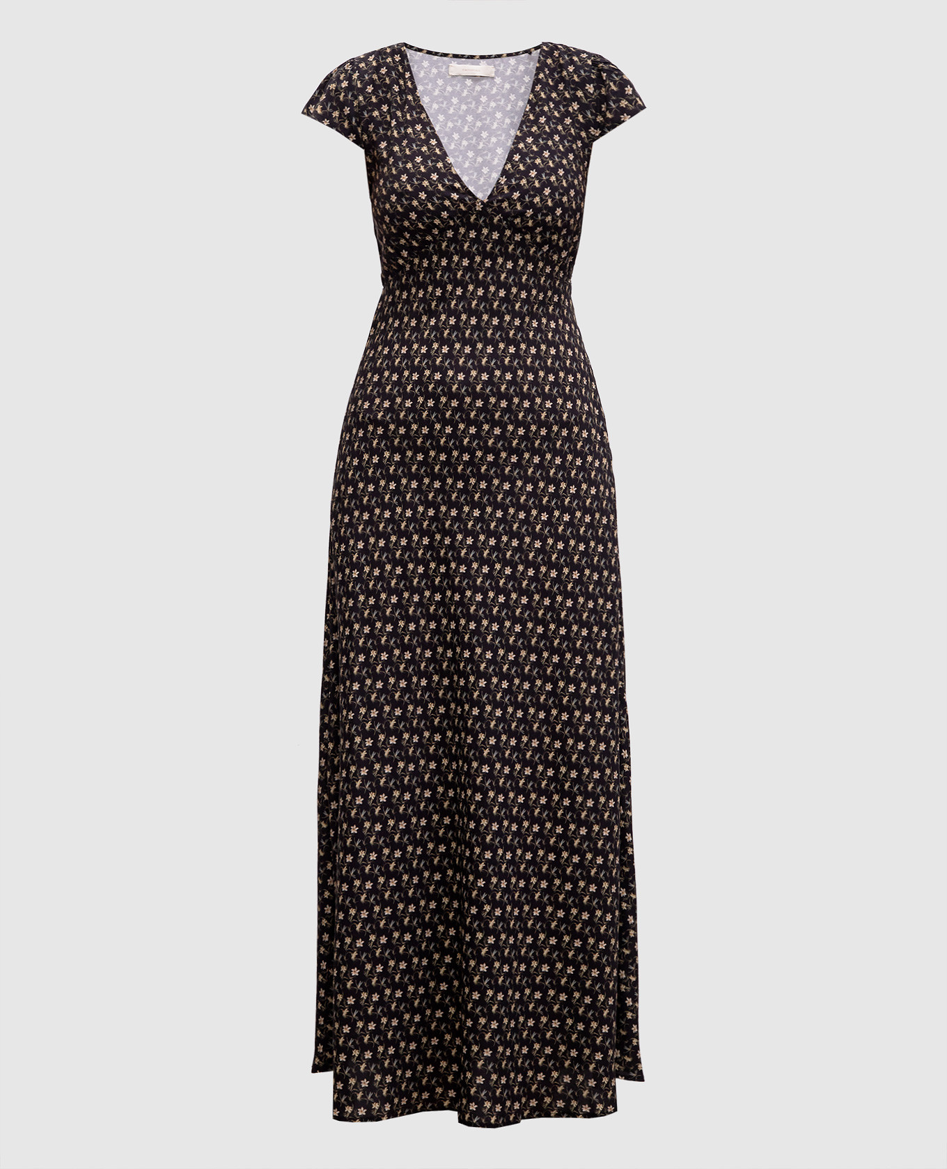 

Black Esson dress with floral print Faithfull