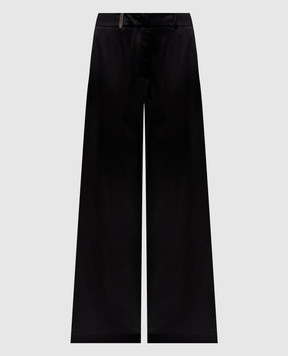 Peserico Black pants with wool E0435007556