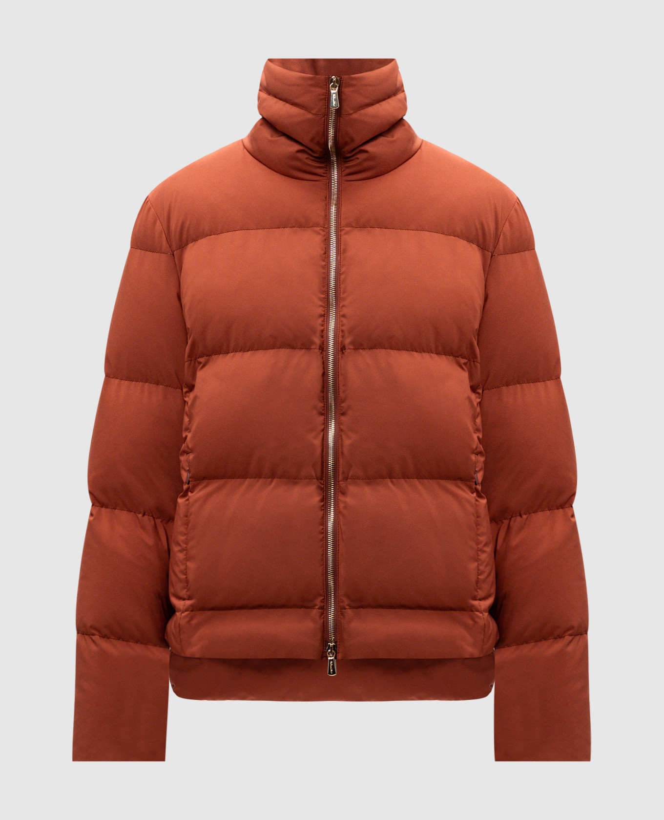 

Brown down jacket Enrico Mandelli