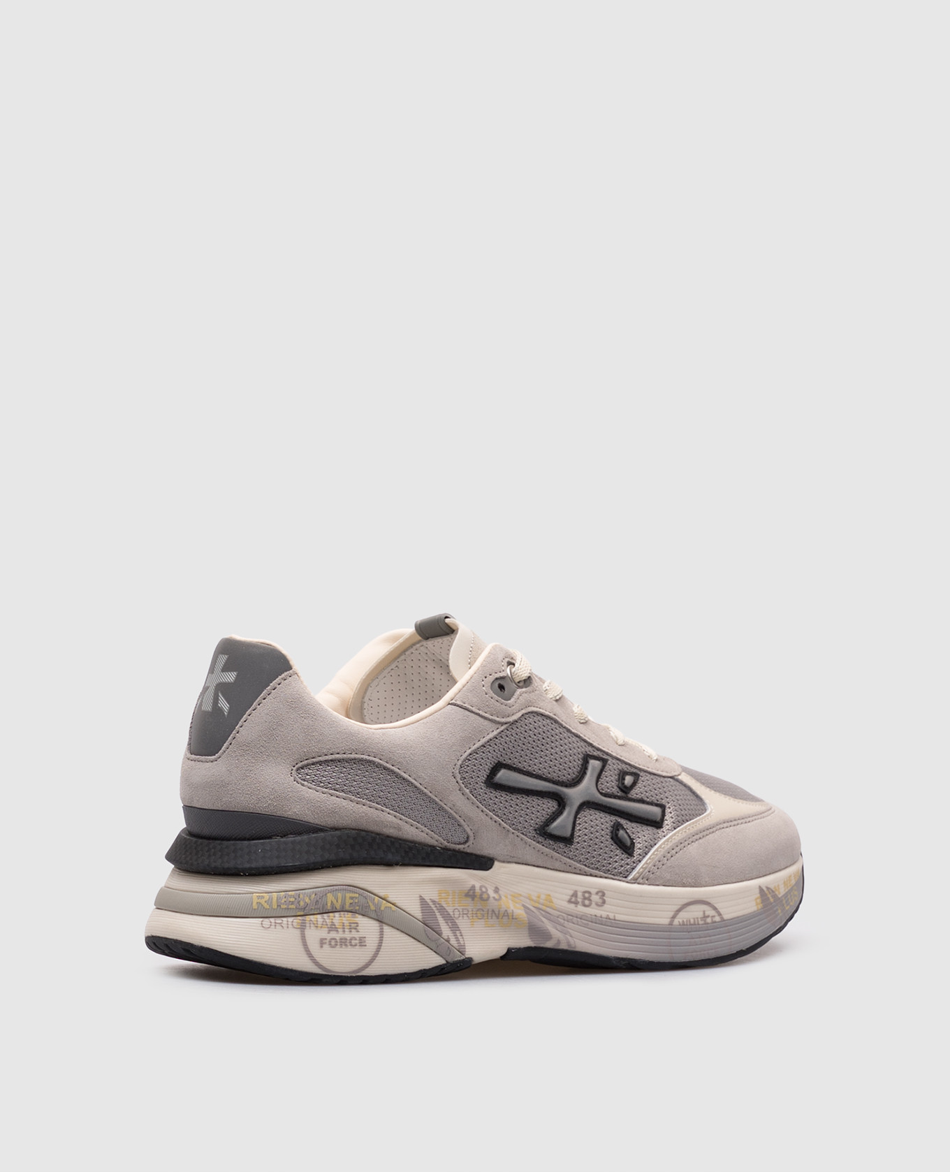 

Gray combination sneakers MOERUN Premiata, Grey