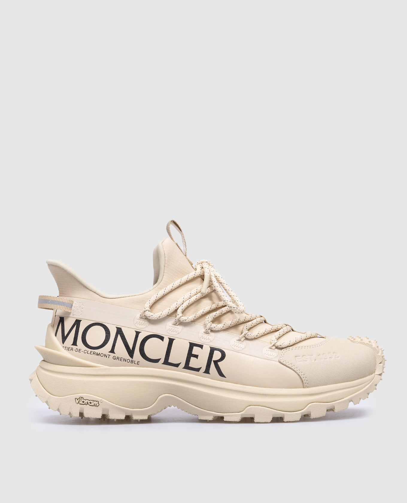 Beige Trailgrip Lite 2 sneakers with logo Moncler