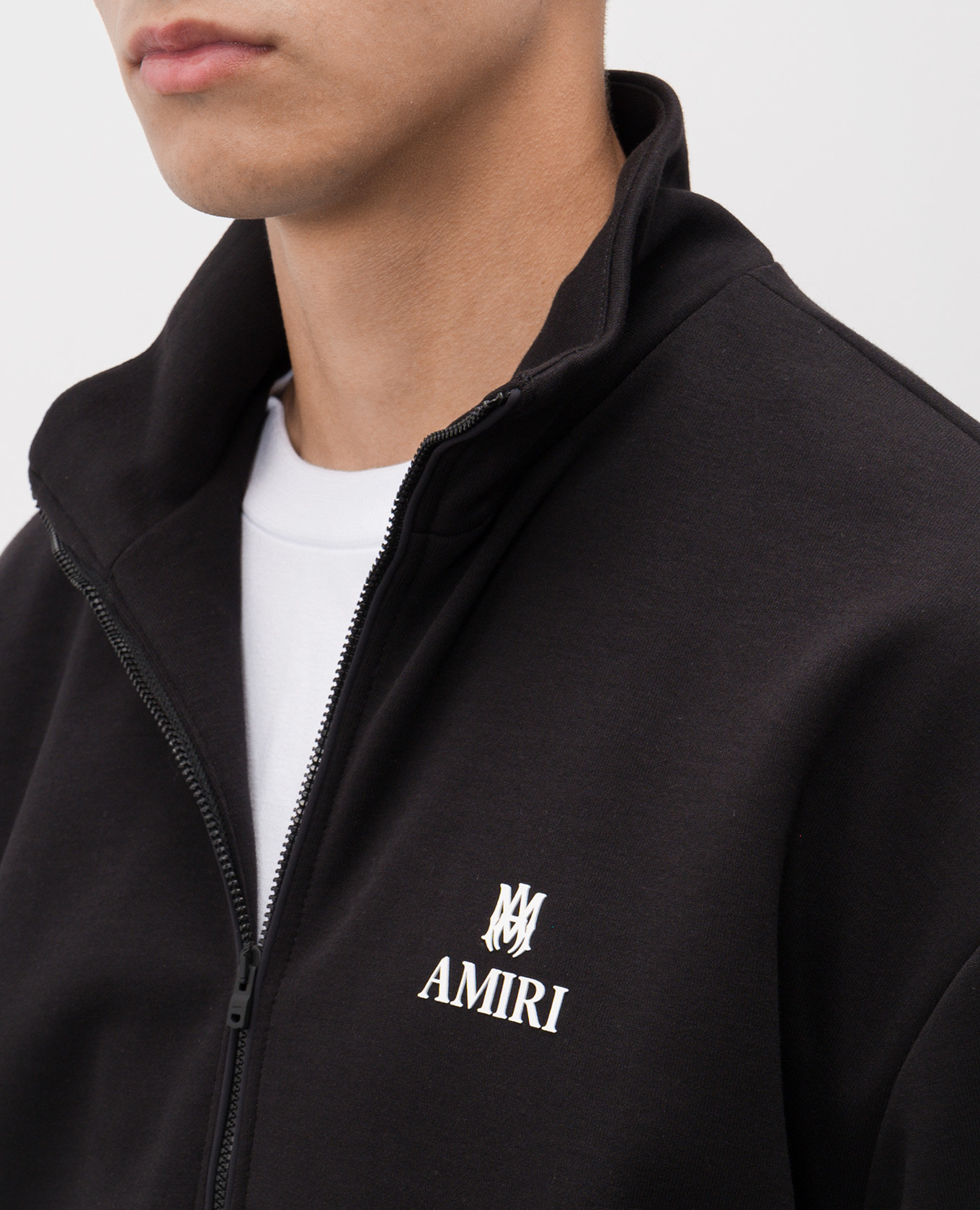 

Black sports jacket with logo AMIRI