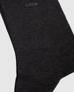 CDLP Grey socks with logo MSO006122201
