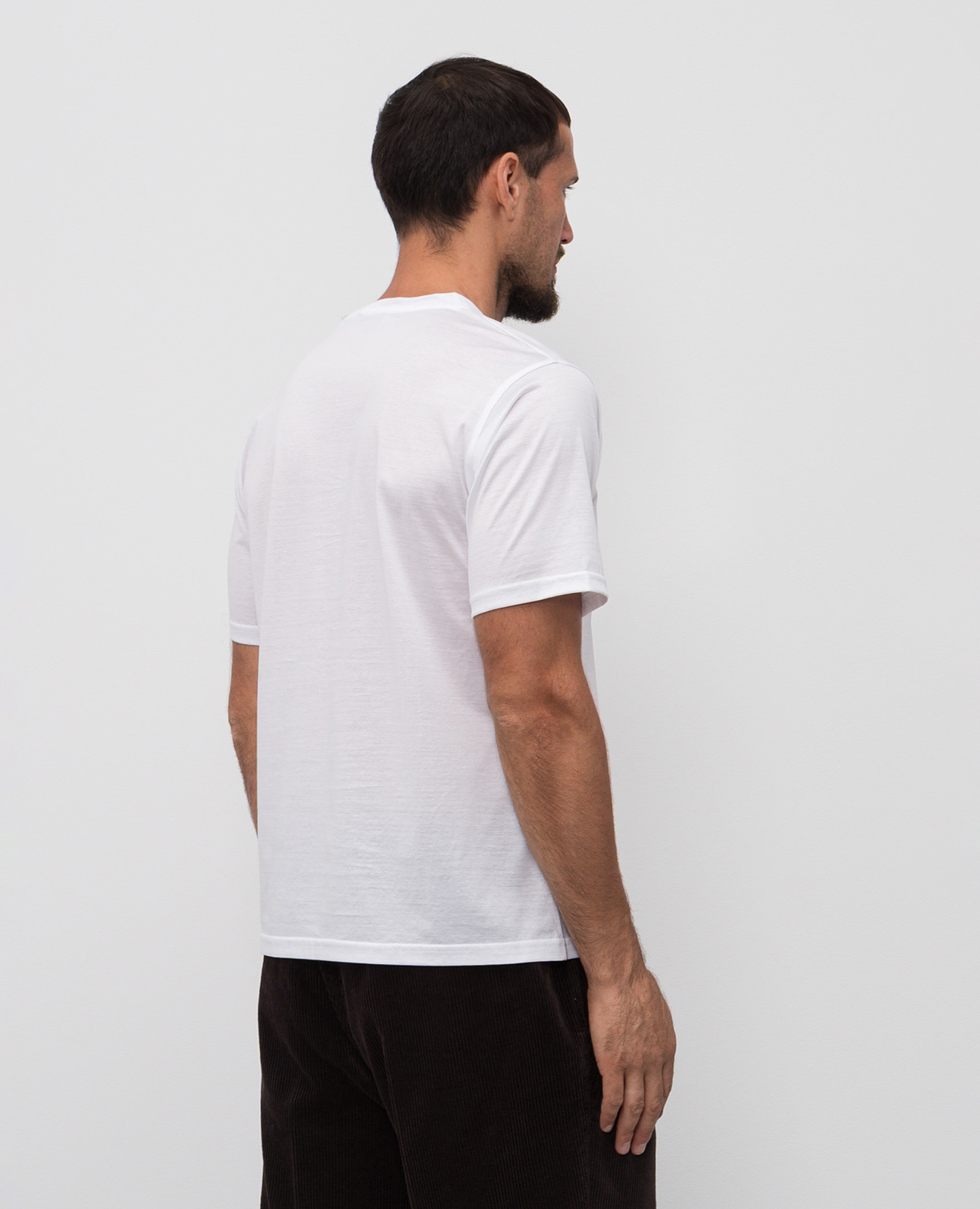 

White straight-cut T-shirt Cashmere&Whiskey