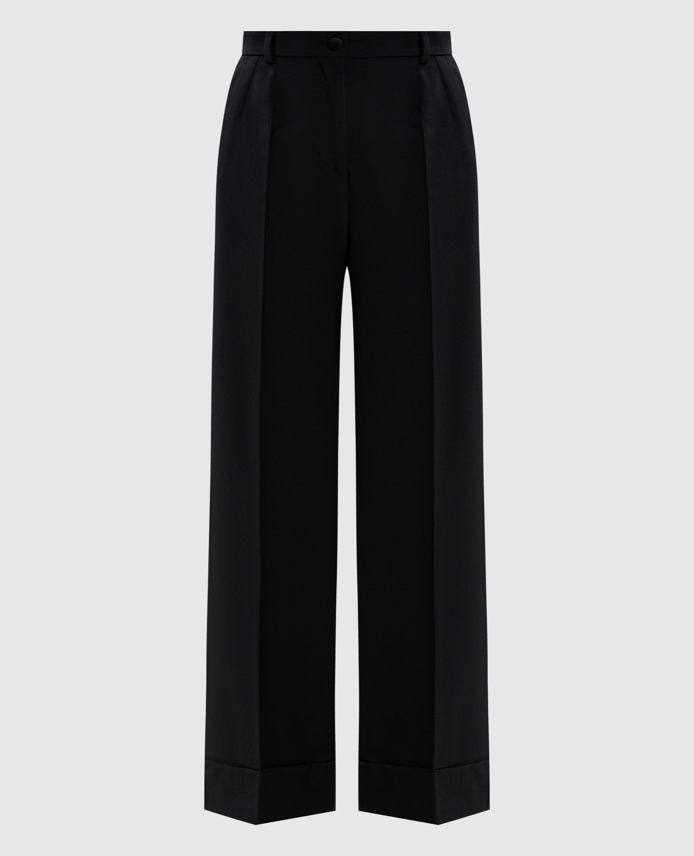 

Black wool trousers with lapels Dolce&Gabbana