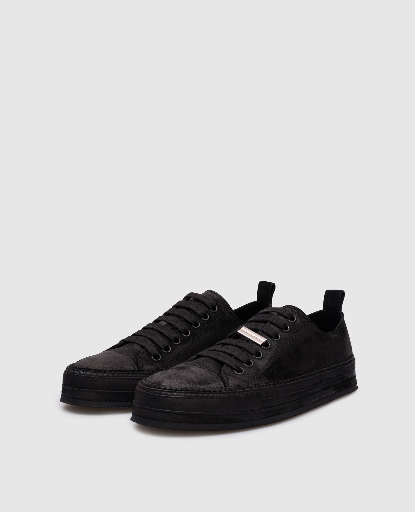

Nono black suede sneakers with a worn effect Ann Demeulemeester