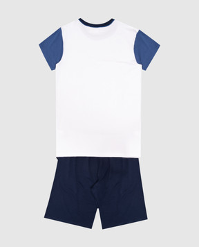 Story Loris Children's blue pajamas with print 3525226