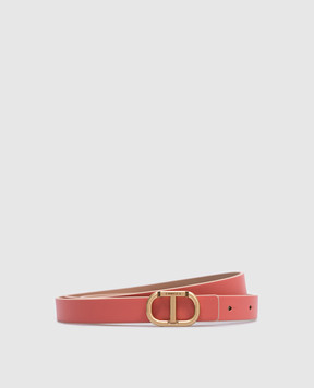 Twinset Reversible combination belt with Oval T logo 251TA4381