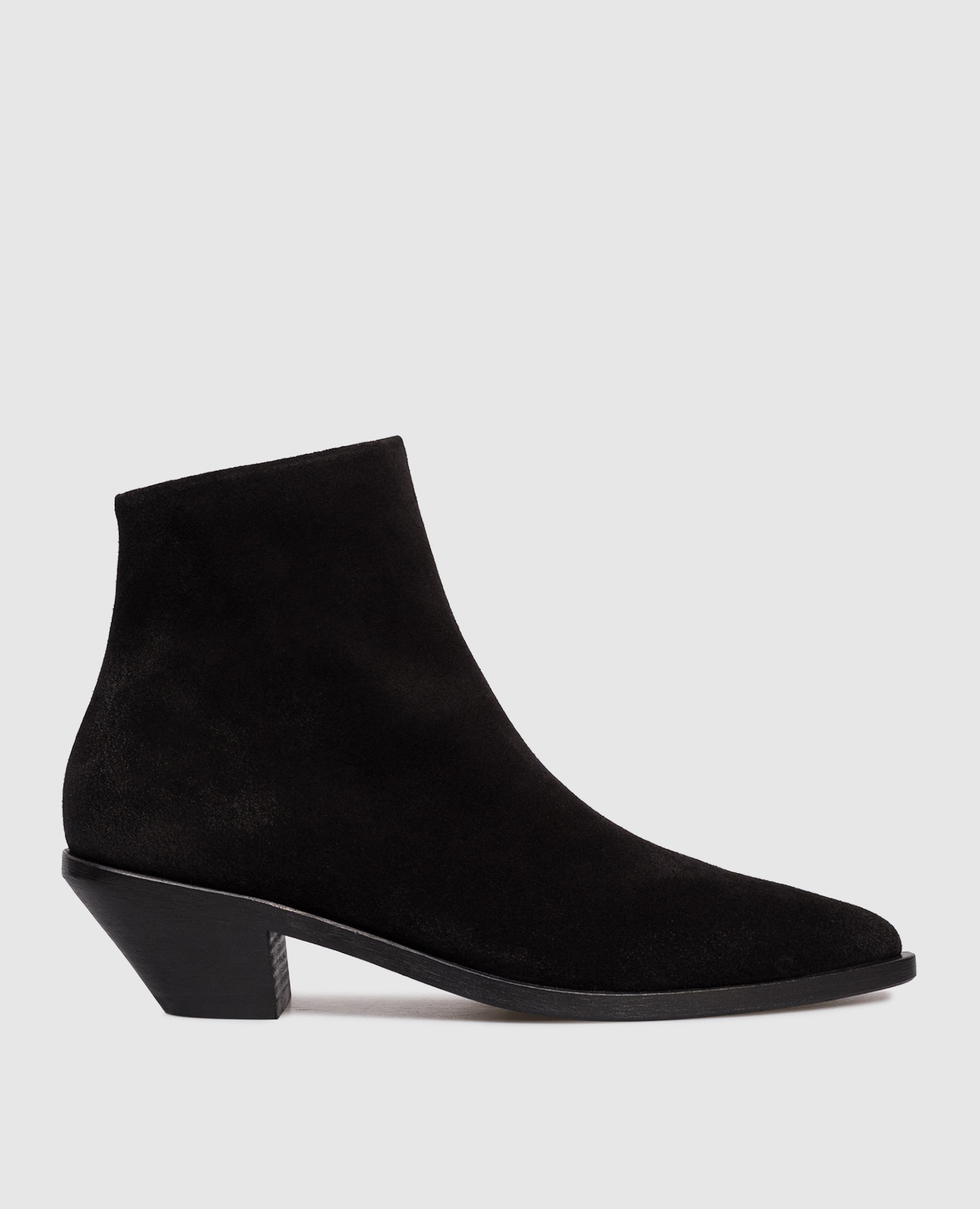 

Stuzzichello black suede ankle boots Marsell