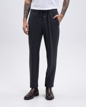 Enrico Mandelli Gray wool pants GYMP015814