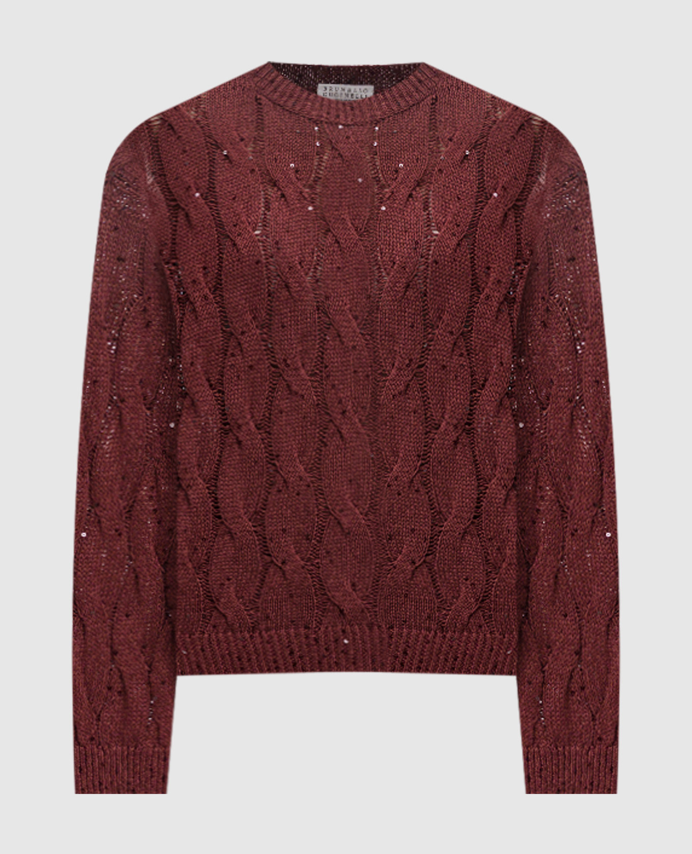 

Burgundy sweater Brunello Cucinelli