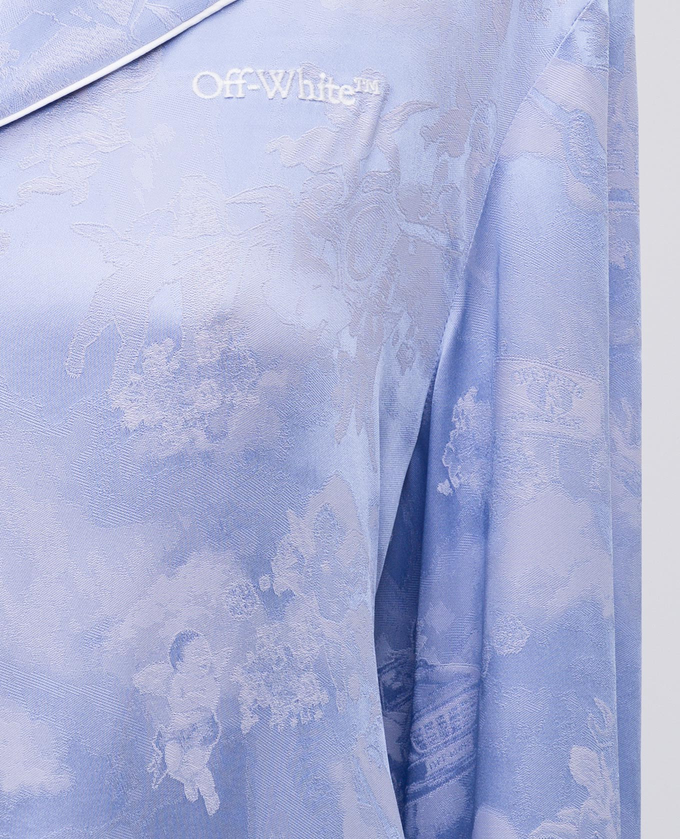 

Purple blouse with fresco pattern Off-White, Violet
