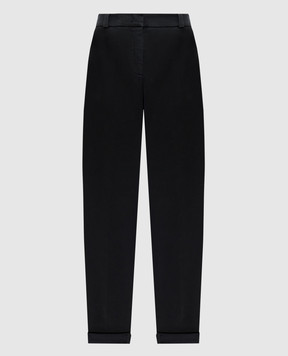 Peserico Gray pants with lapels P04680T302487