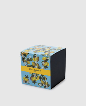 Dolce&Gabbana Scented candle with lemon scent in a glass candle holder TCC159TCAG3