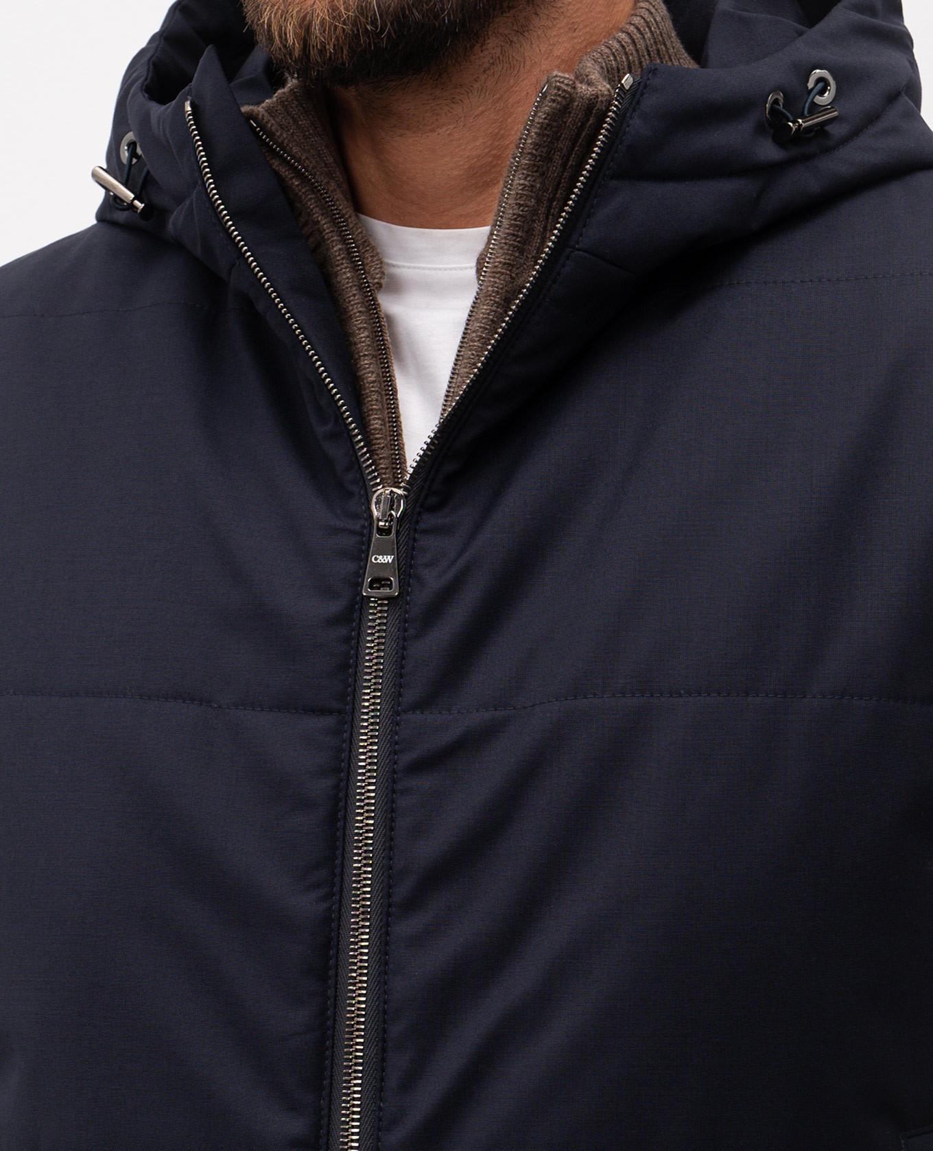 

Blue woolen vest Cashmere&Whiskey