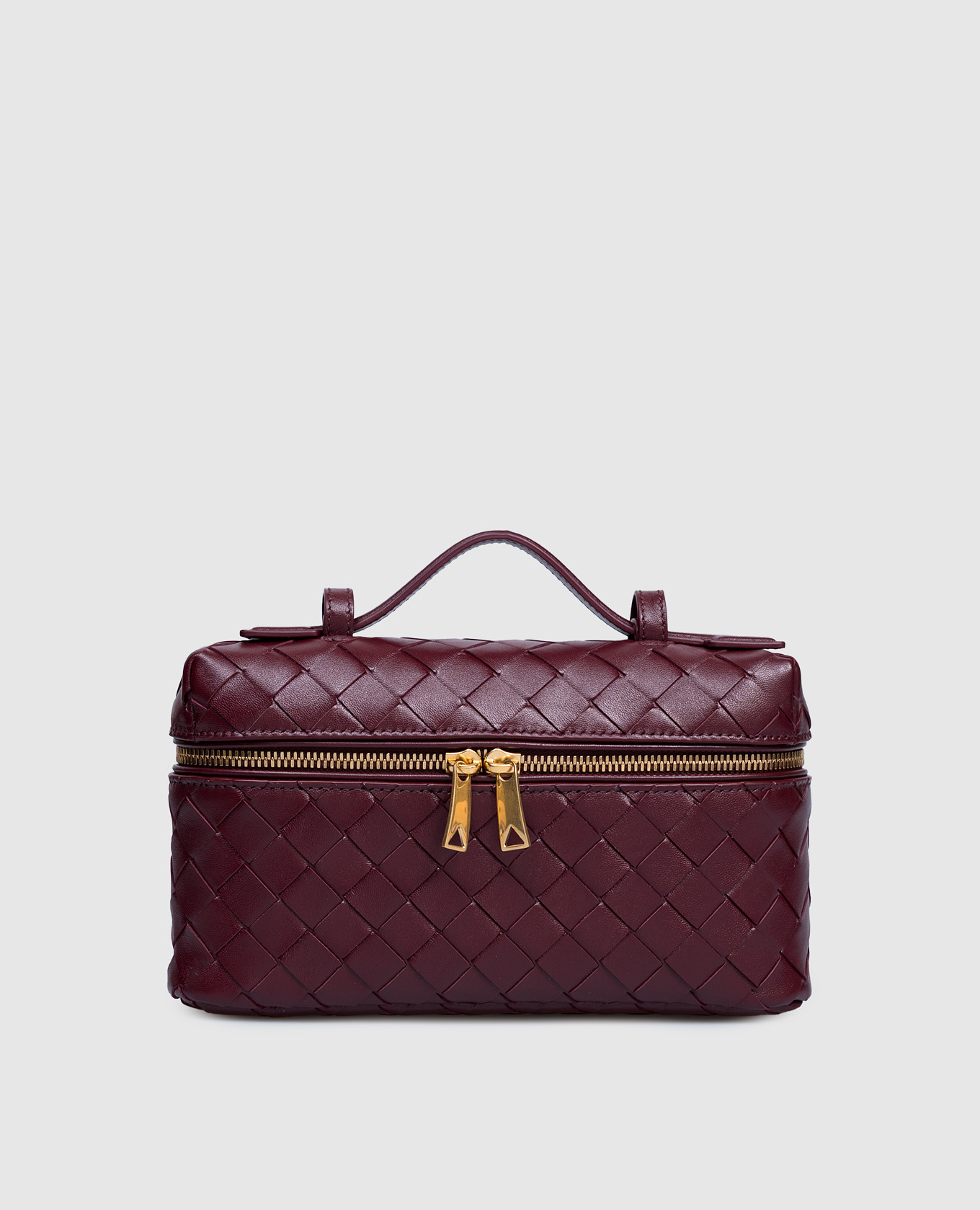

Burgundy leather bag Bang Bang Bottega Veneta
