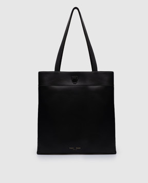 PROENZA SCHOULER Split black leather tote bag HB244076L016Q