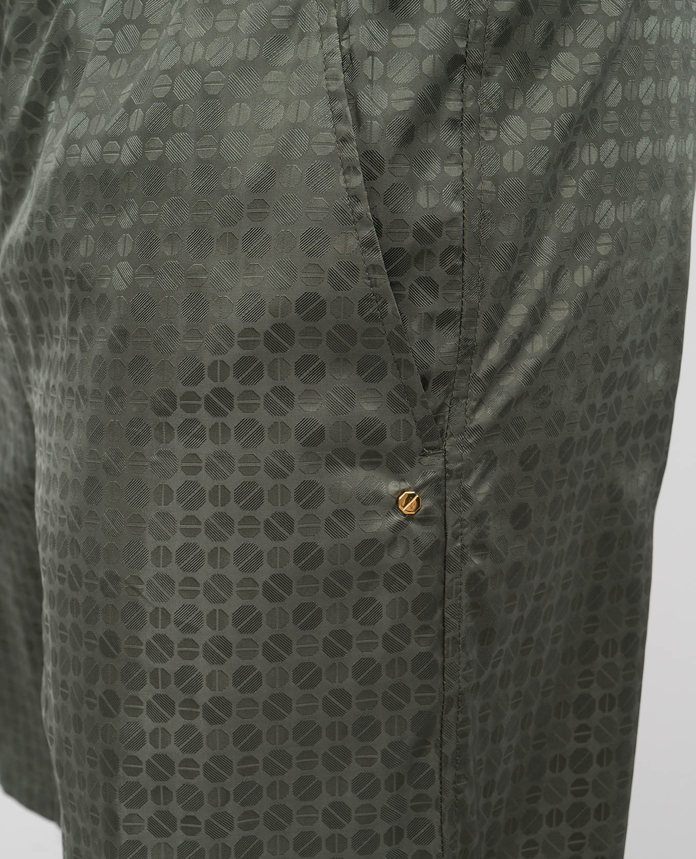 

Green patterned swim shorts Stefano Ricci