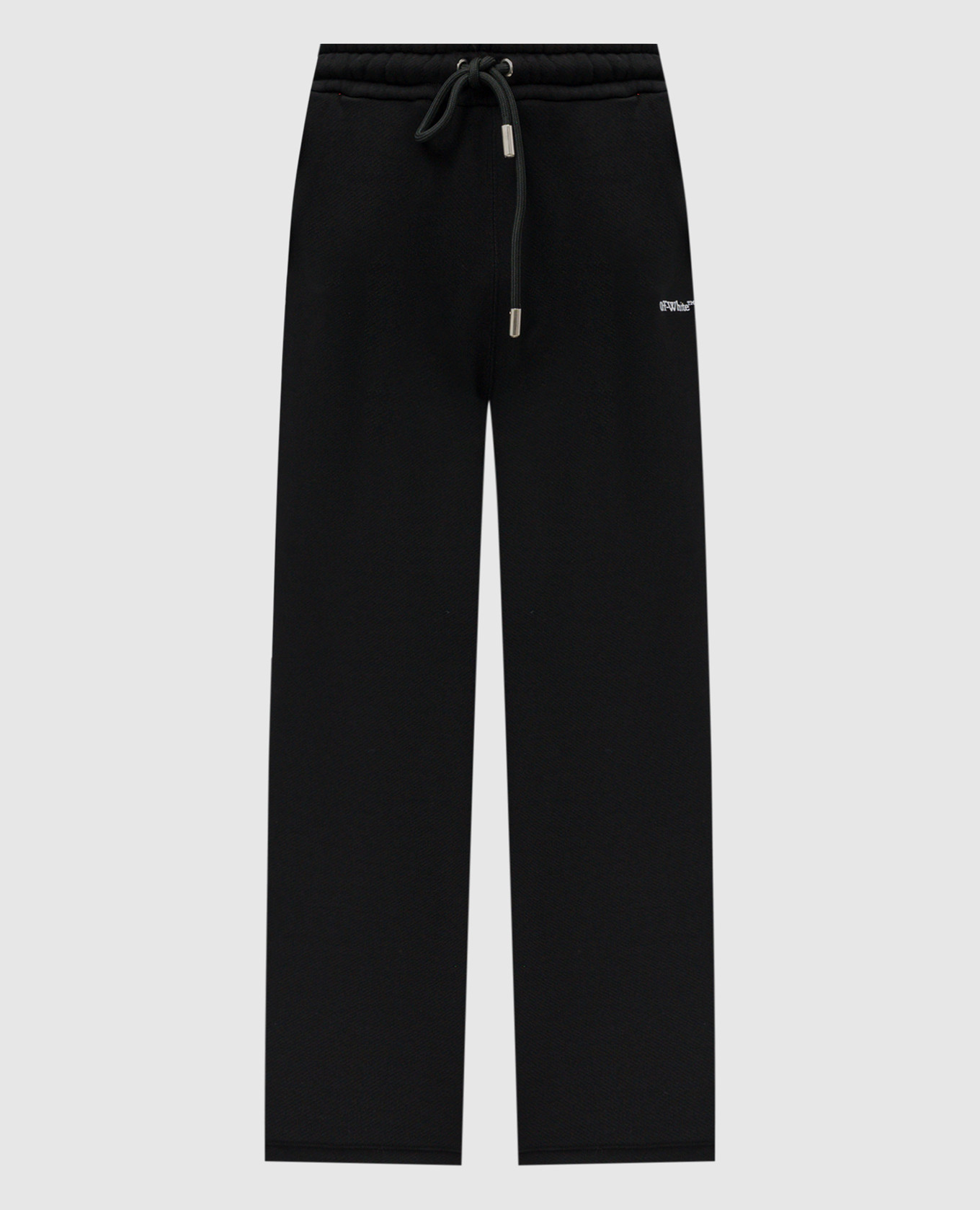 

Black sweatpants with logo embroidery Off-White