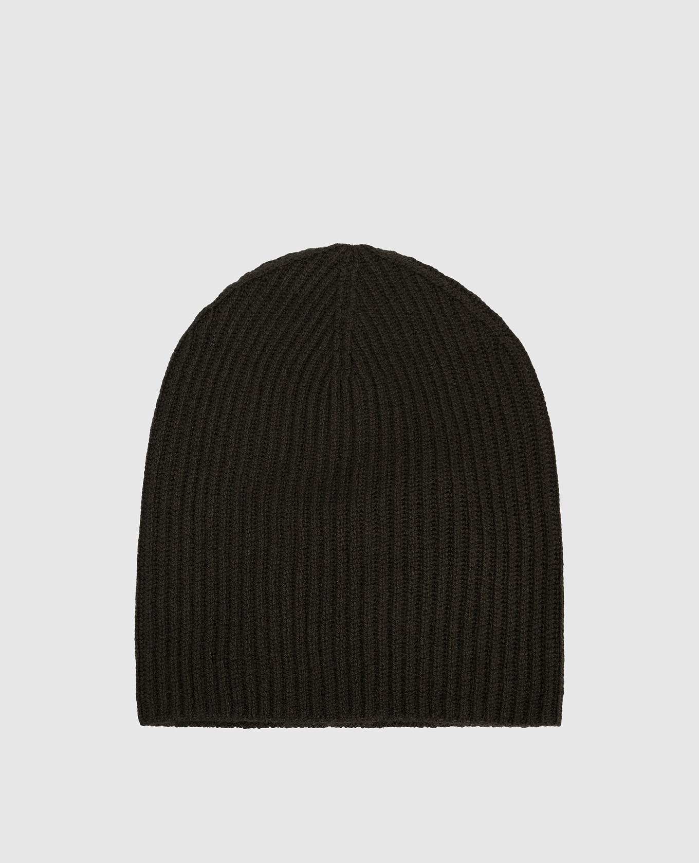 Khaki cashmere hat Allude