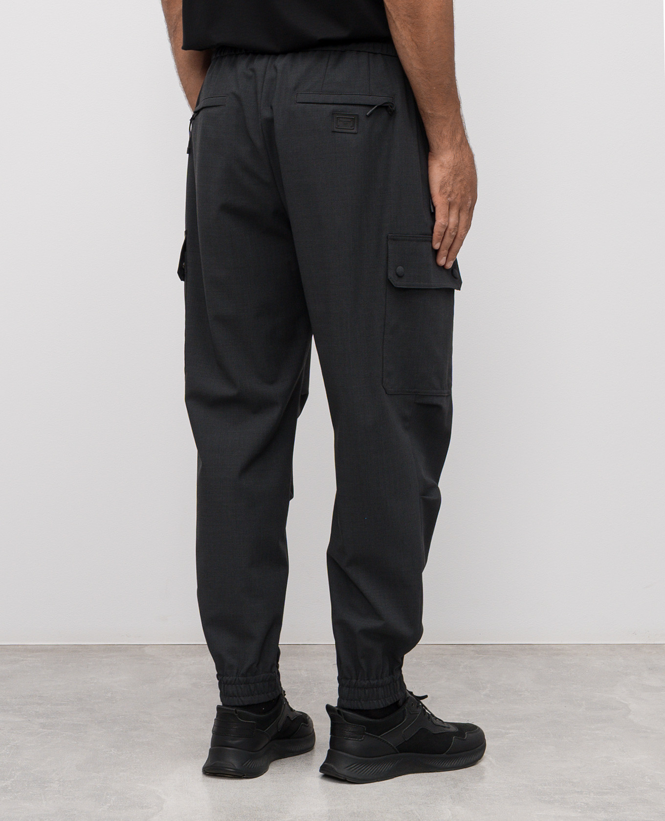 

Grey wool joggers Dolce&Gabbana