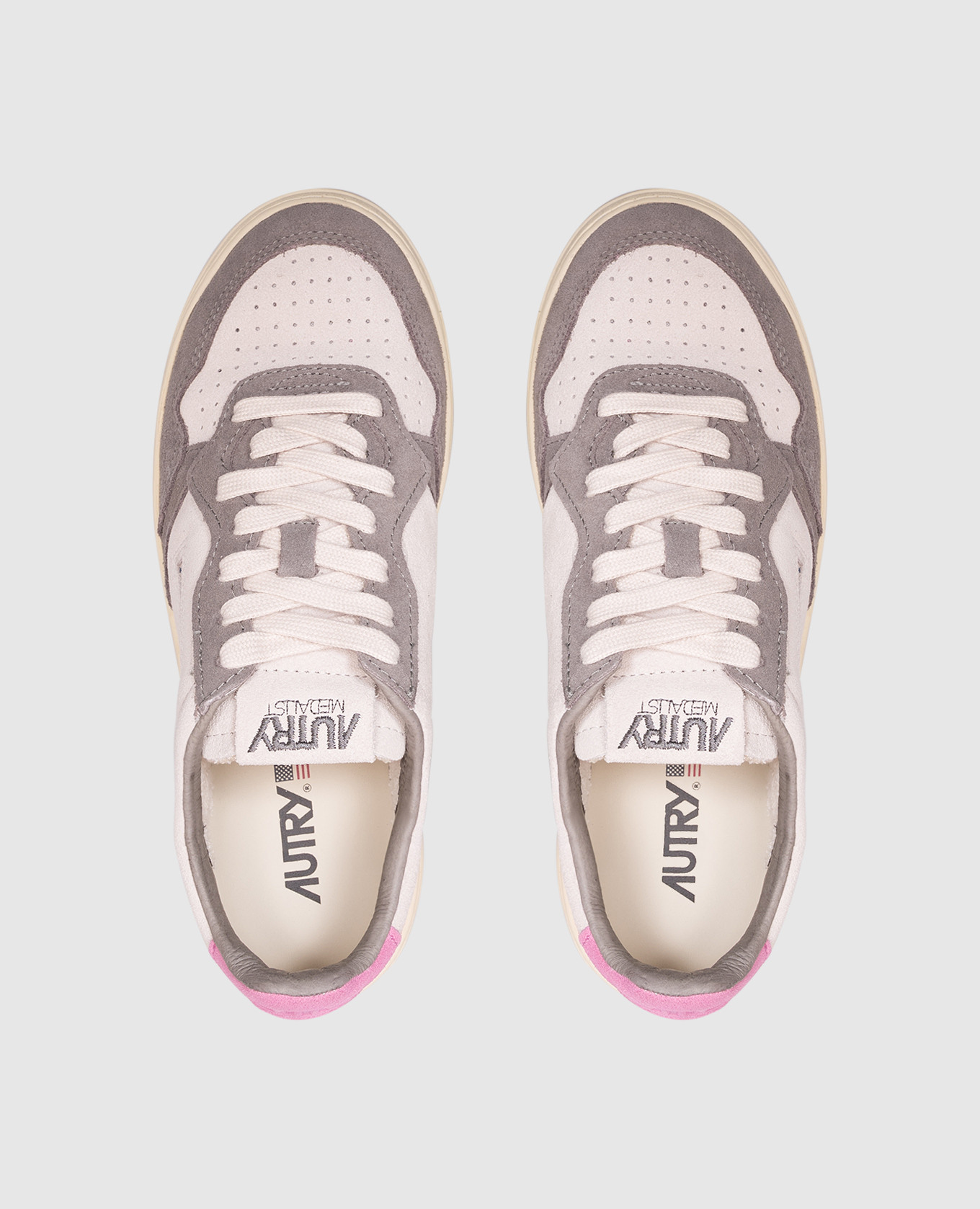 

Grey suede sneakers MEDALIST AUTRY