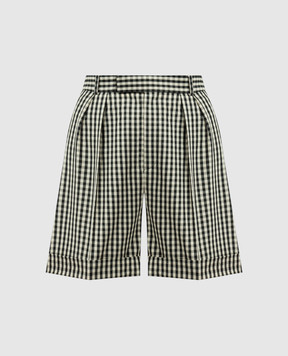 Khaite Plaid shorts 3074127W127