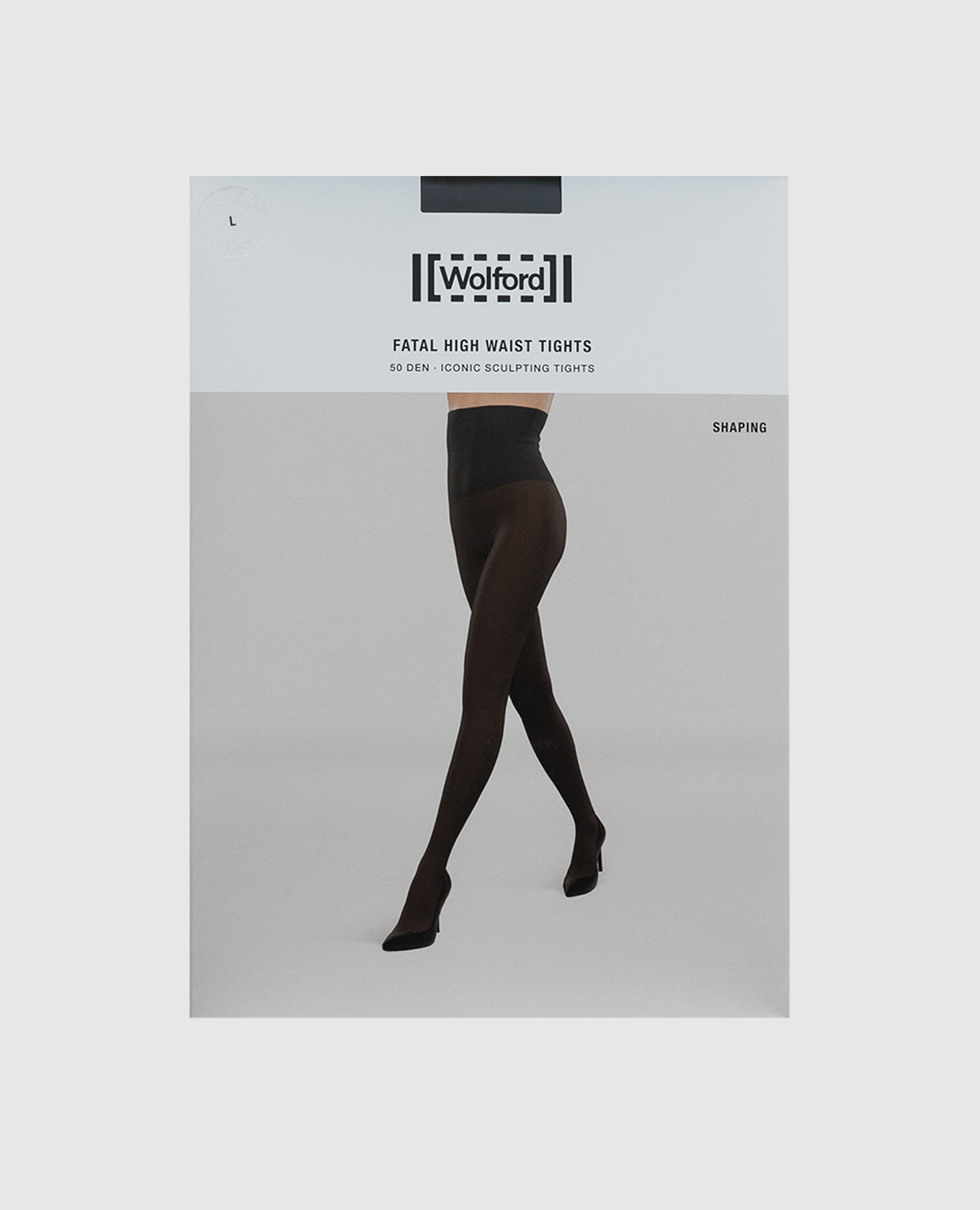 

Fatal 50 Den High Waist Black Tights Wolford