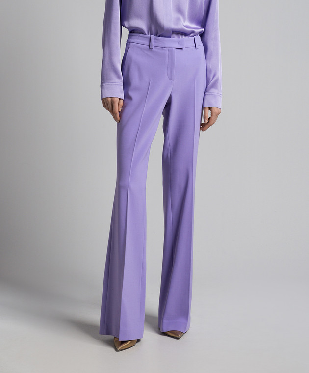Michael kors pants purple discount