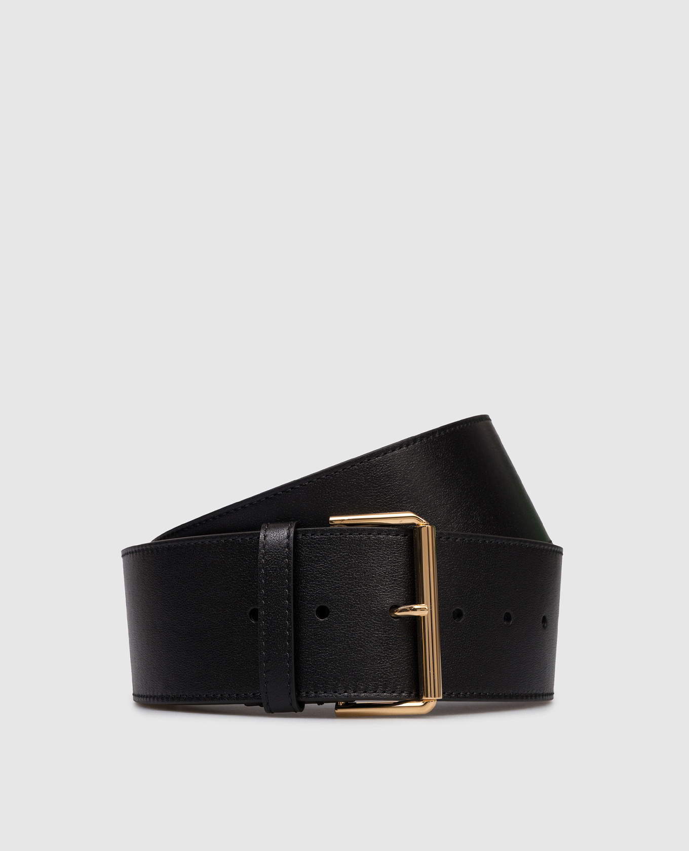 

Black leather belt with logo Givenchy