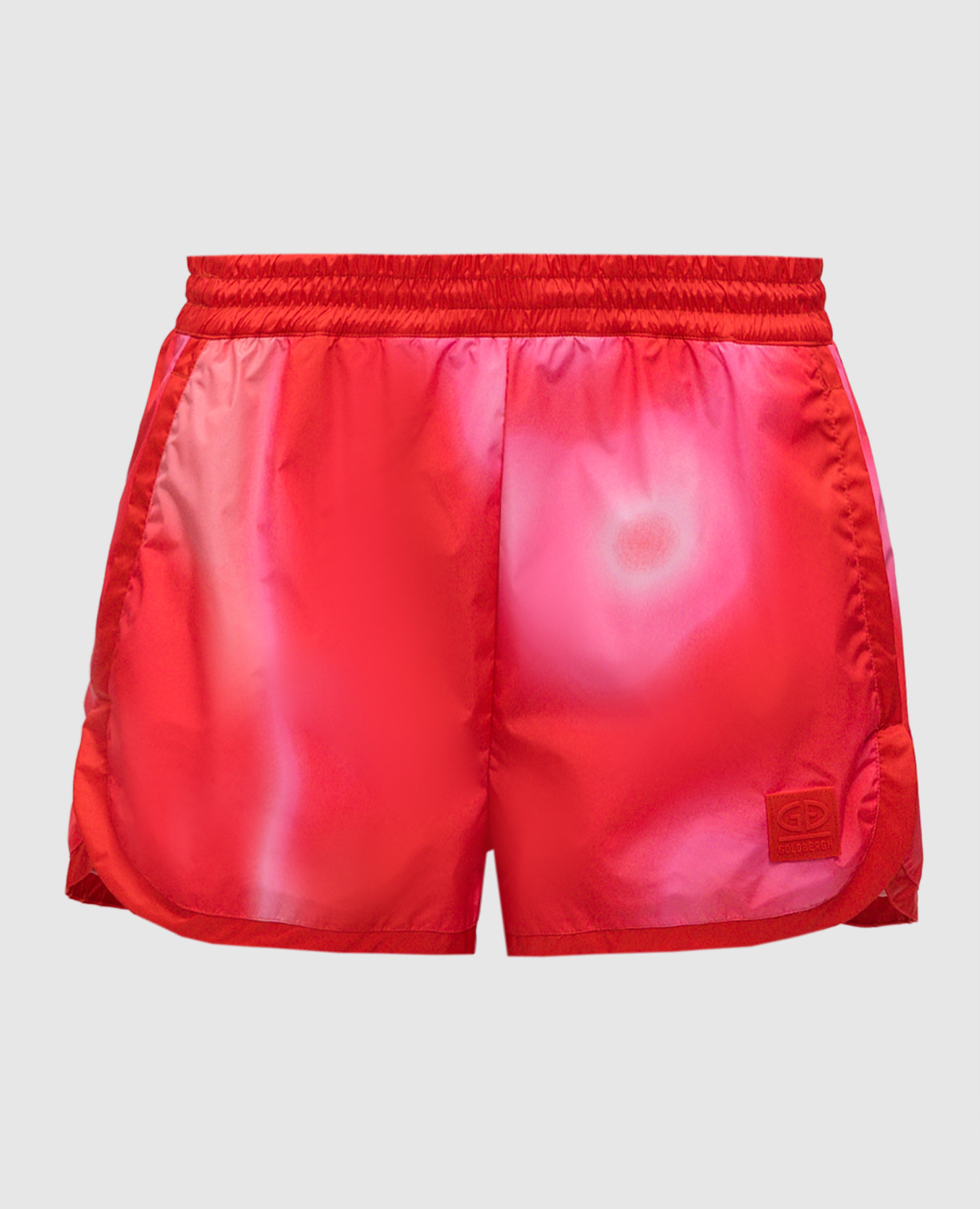 

Red shorts with logo patch Goldbergh