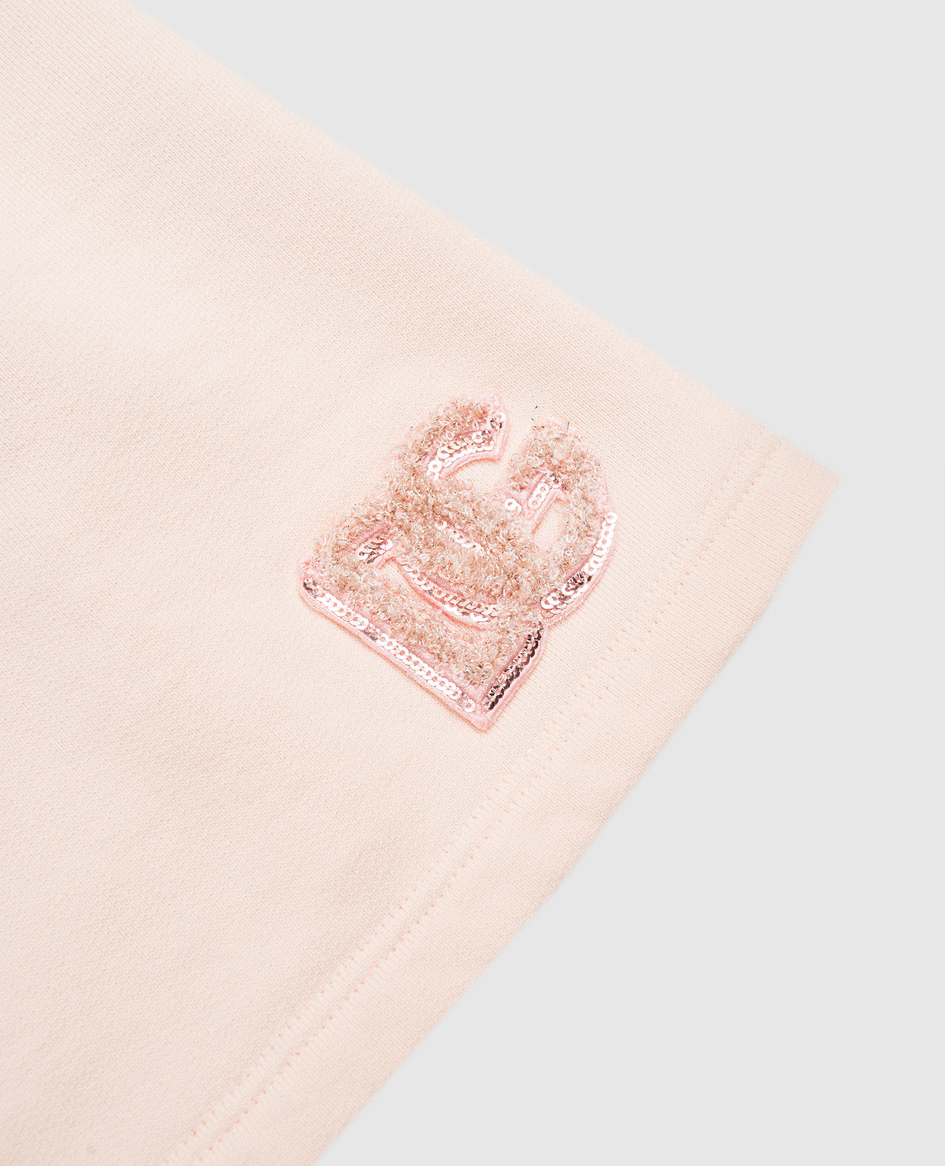 Children's pink skirt with logo Dolce&Gabbana 3