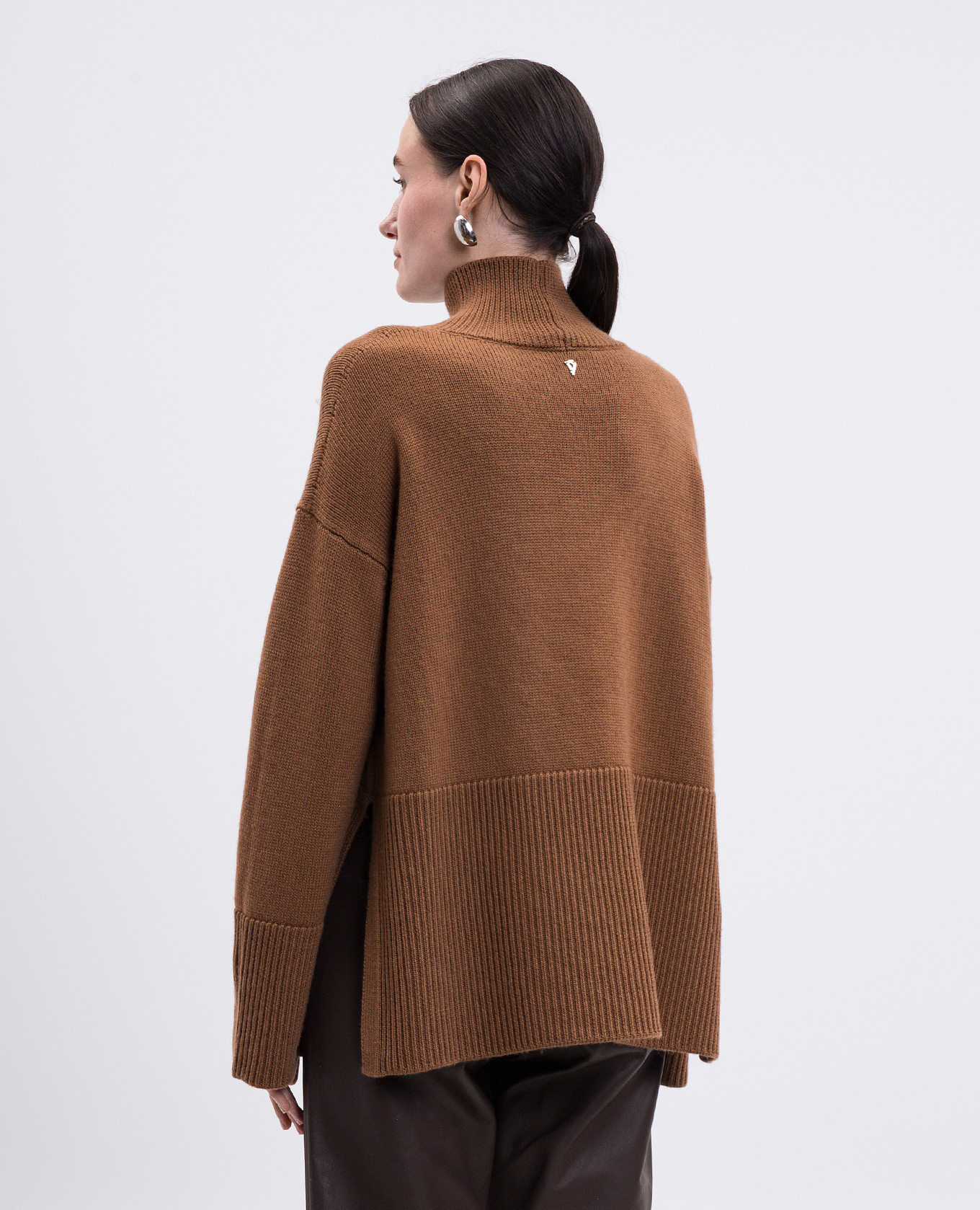 

Brown wool sweater Dondup