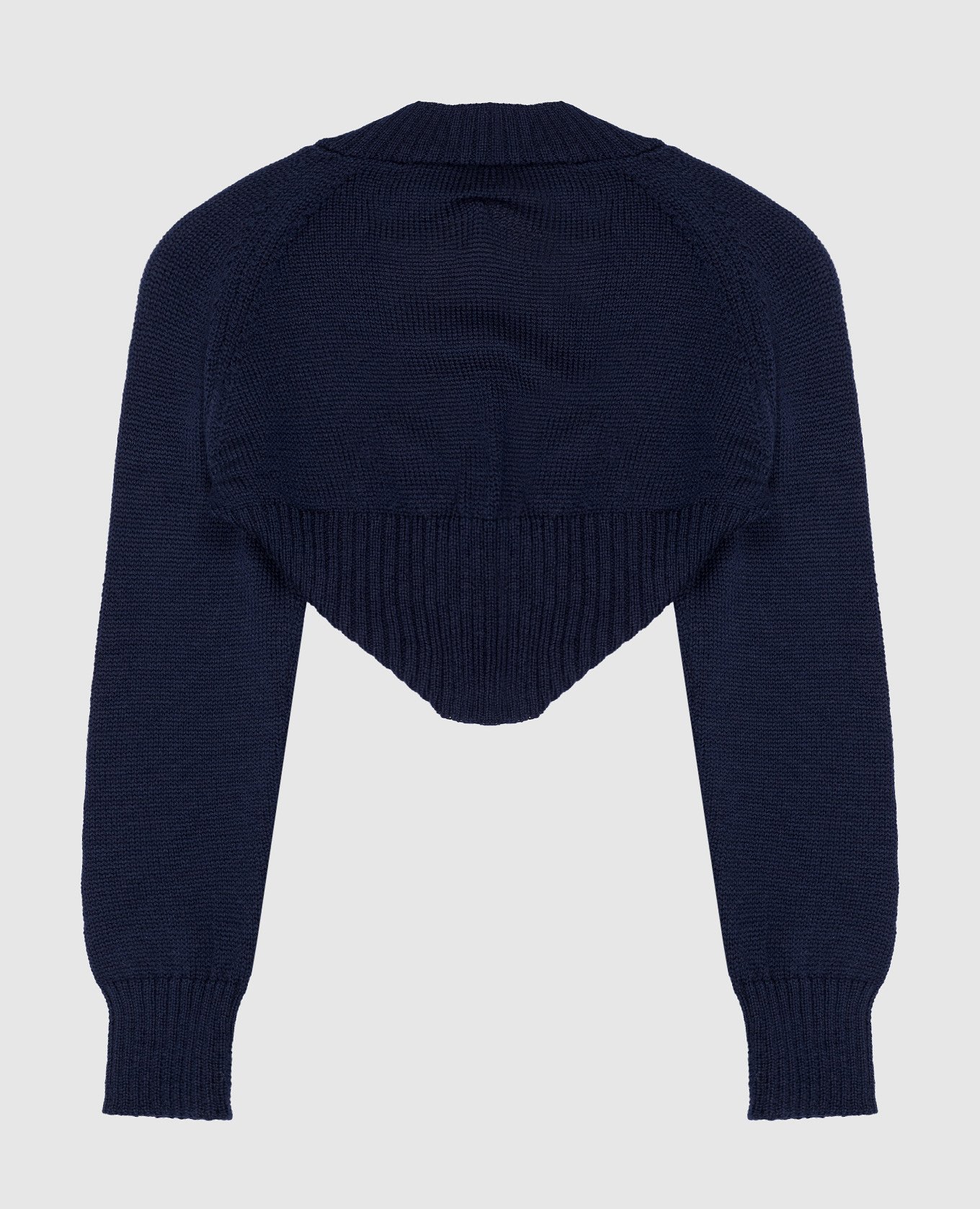 

Children's blue bolero made of wool CAF