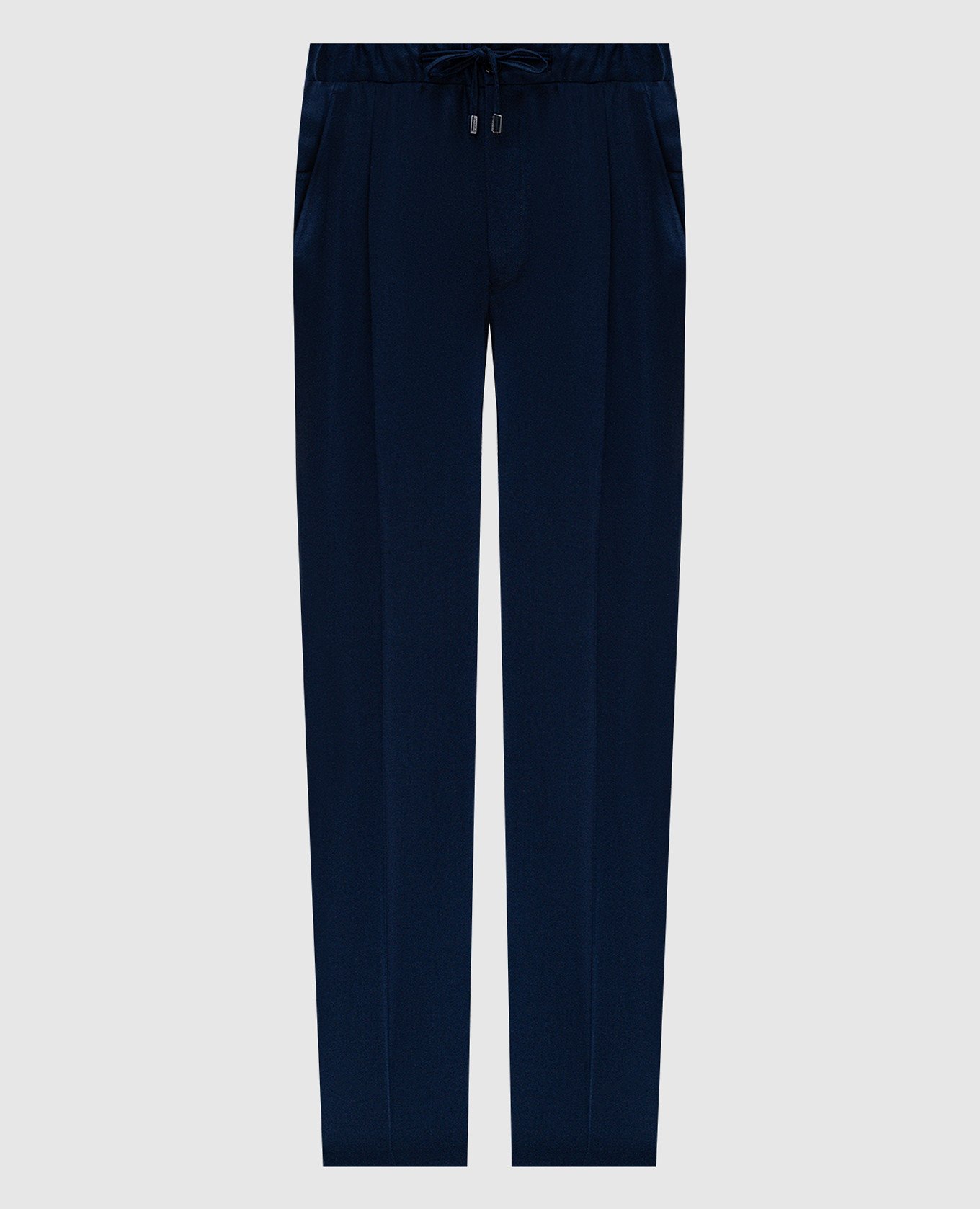 

Blue cashmere pants Enrico Mandelli