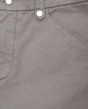Brunello Cucinelli Children's khaki denim shorts B277PP908B