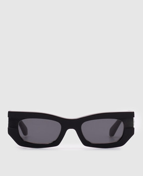 Off-White Black Belleville sunglasses OERI147S25PLA001