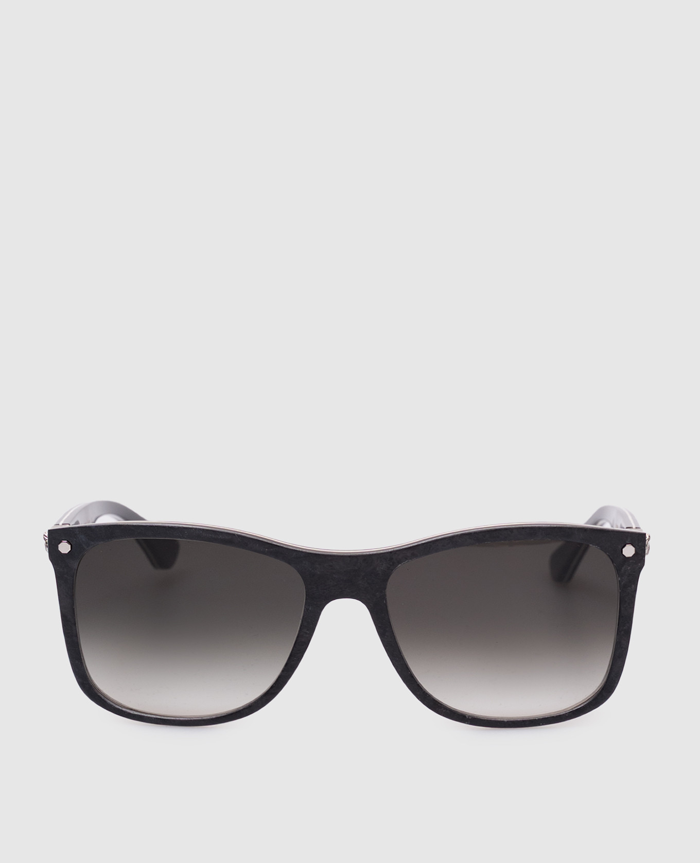 

Grey Honour Buffalo Horn Sunglasses Stefano Ricci
