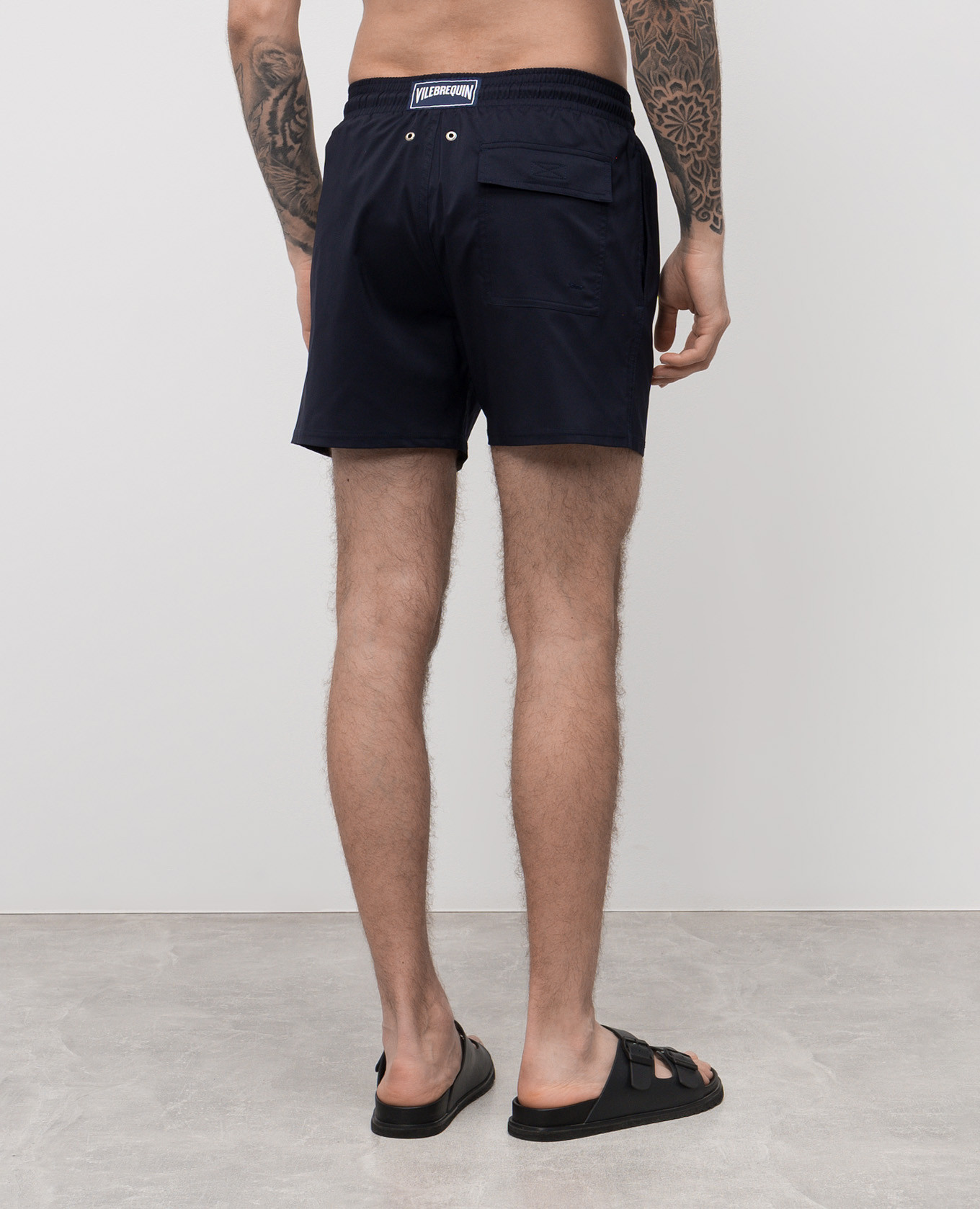 

Blue printed swim shorts Vilebrequin