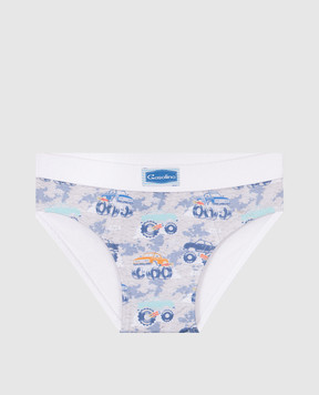 RiminiVeste Gasolino children's briefs with a print U3713