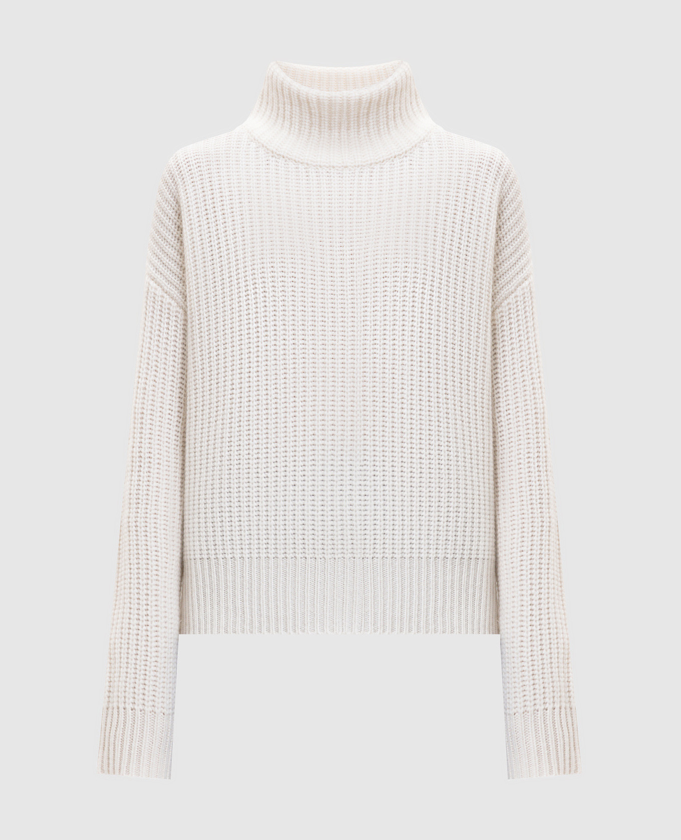 Julina white cashmere sweater LISA YANG