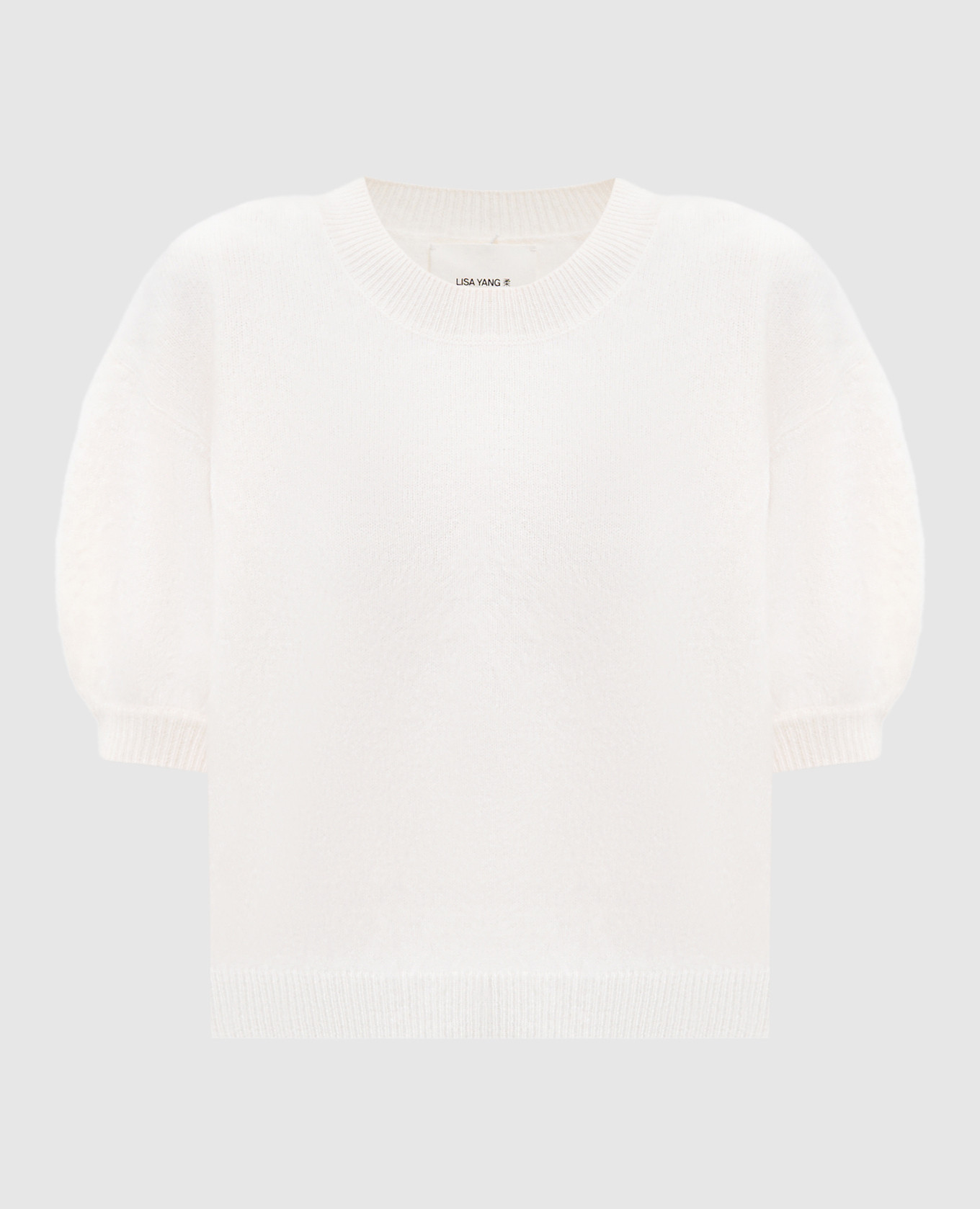

White Juniper cashmere jumper LISA YANG